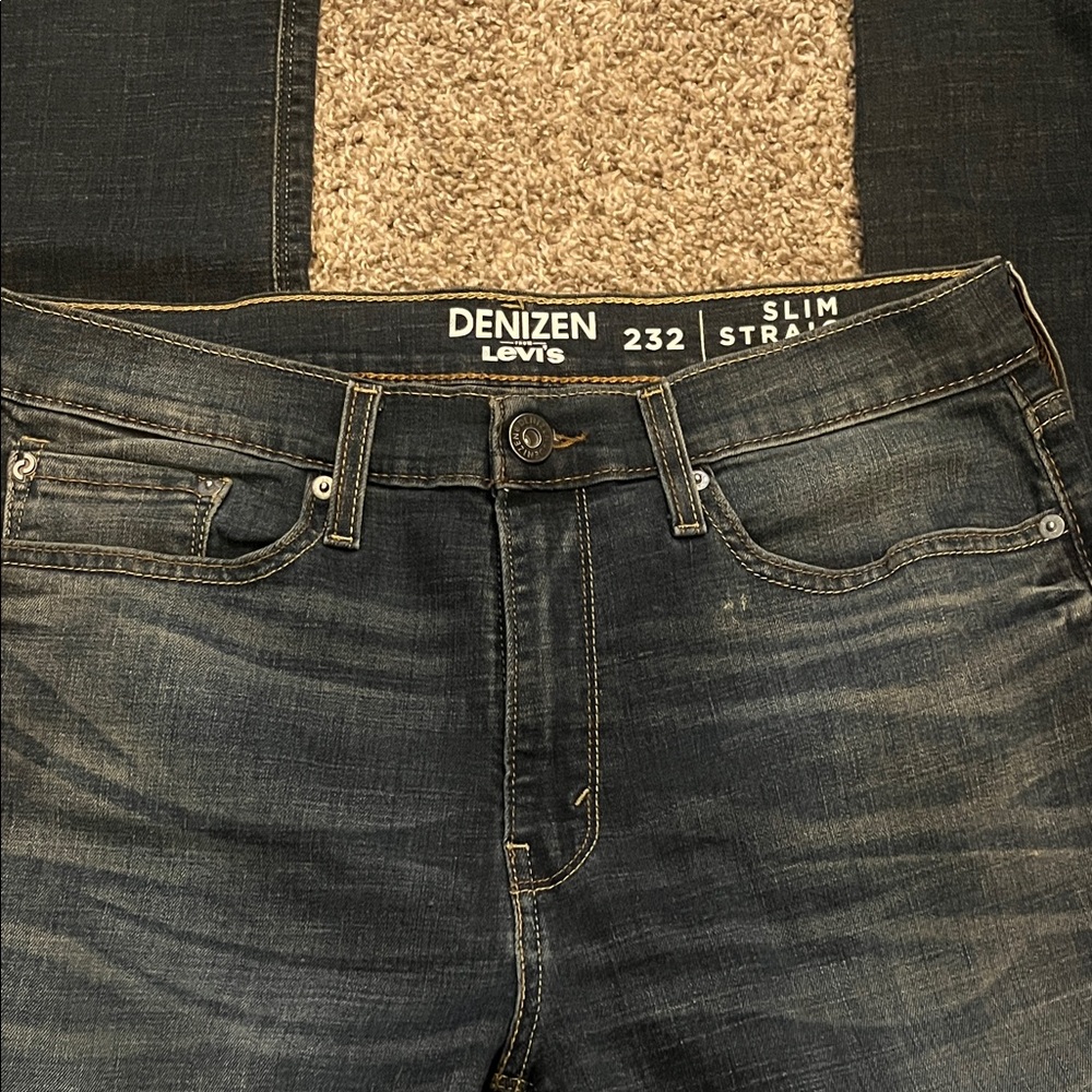 Denizen from Levi's Slim Straight Jeans - Deep Indigo